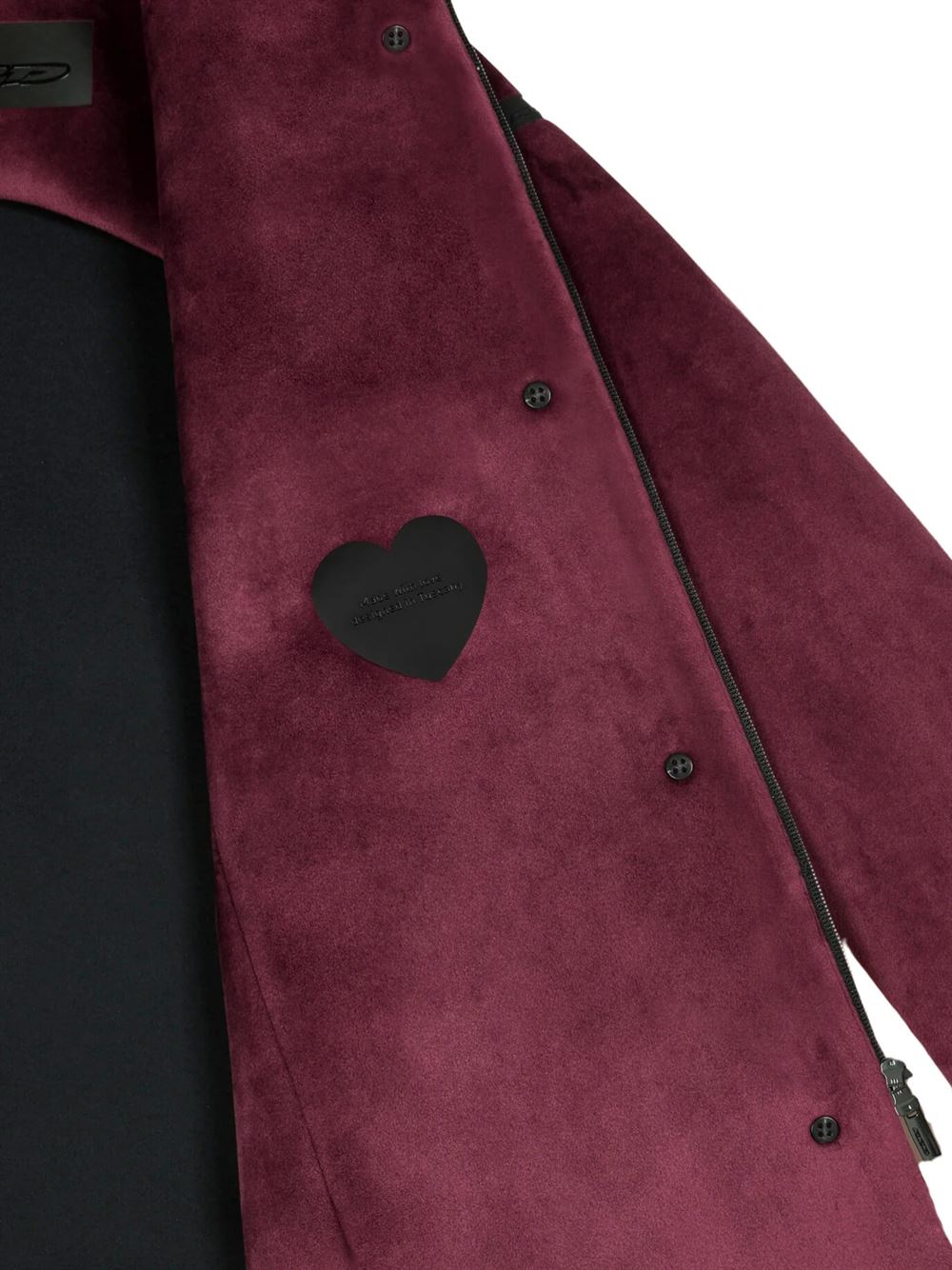 RRD Velvet Neo Parka Wom Jkt Bordeaux Interior