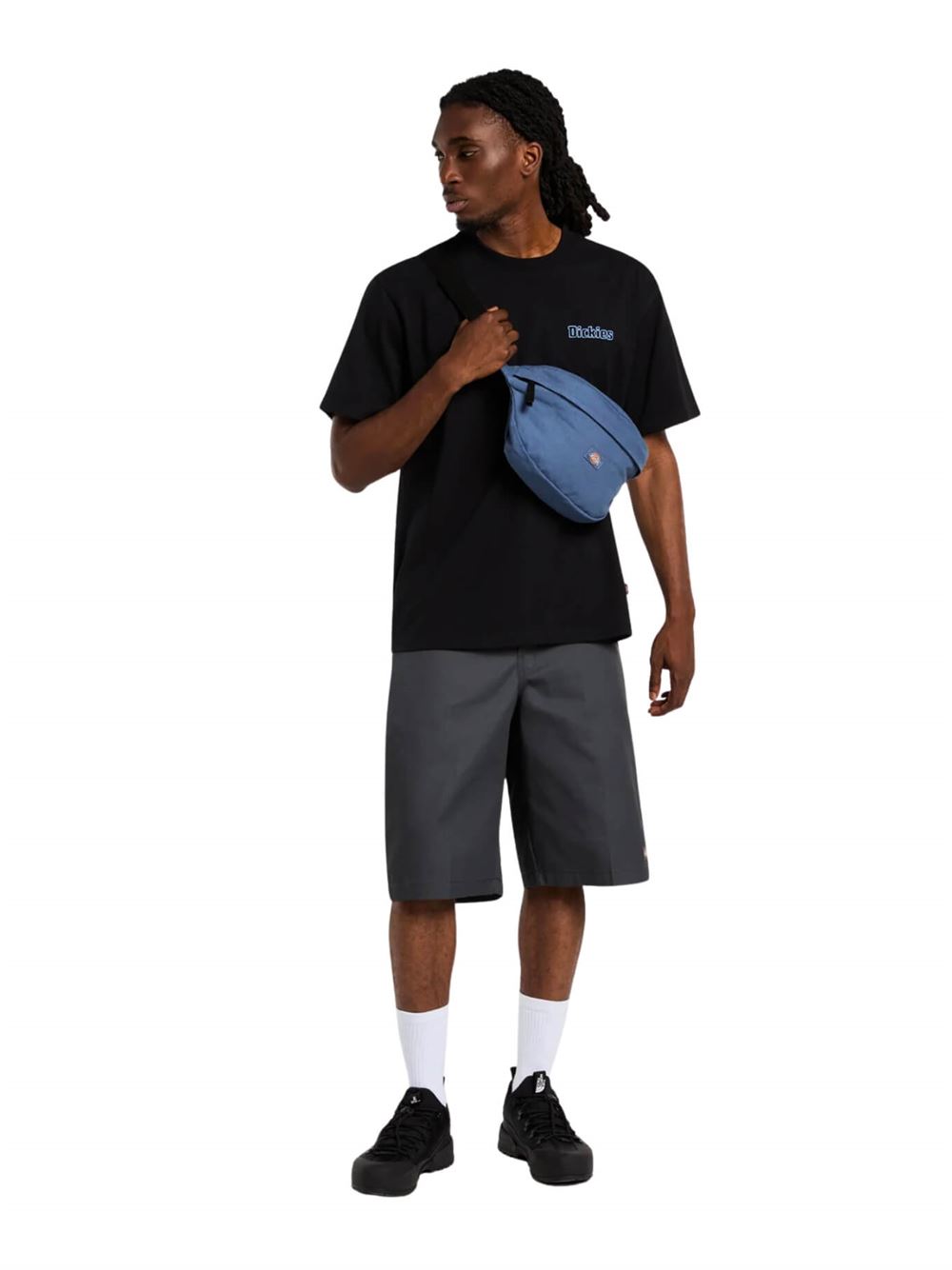 Dickies T-shirt Fairlawn Nero Frontale Intera
