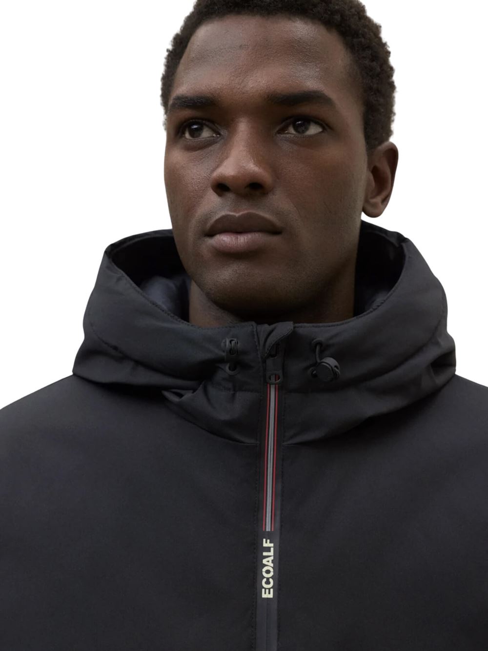 Ecoalf Cartes Jacket Black Detail