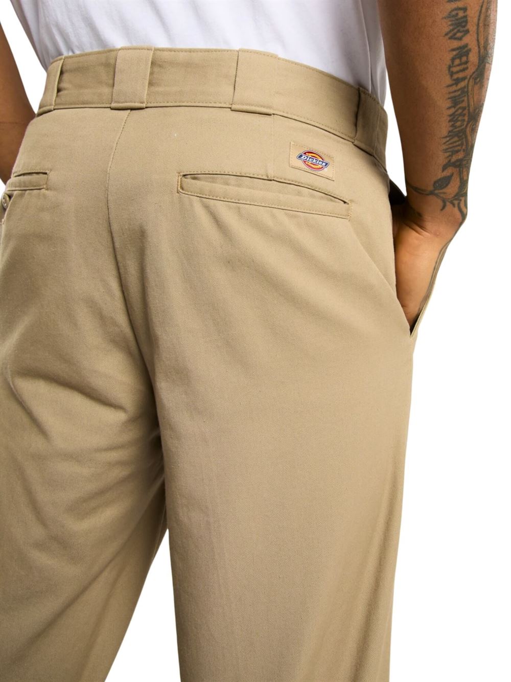 Dickies Pantaloni 247 Regular Work Sabbia Logo