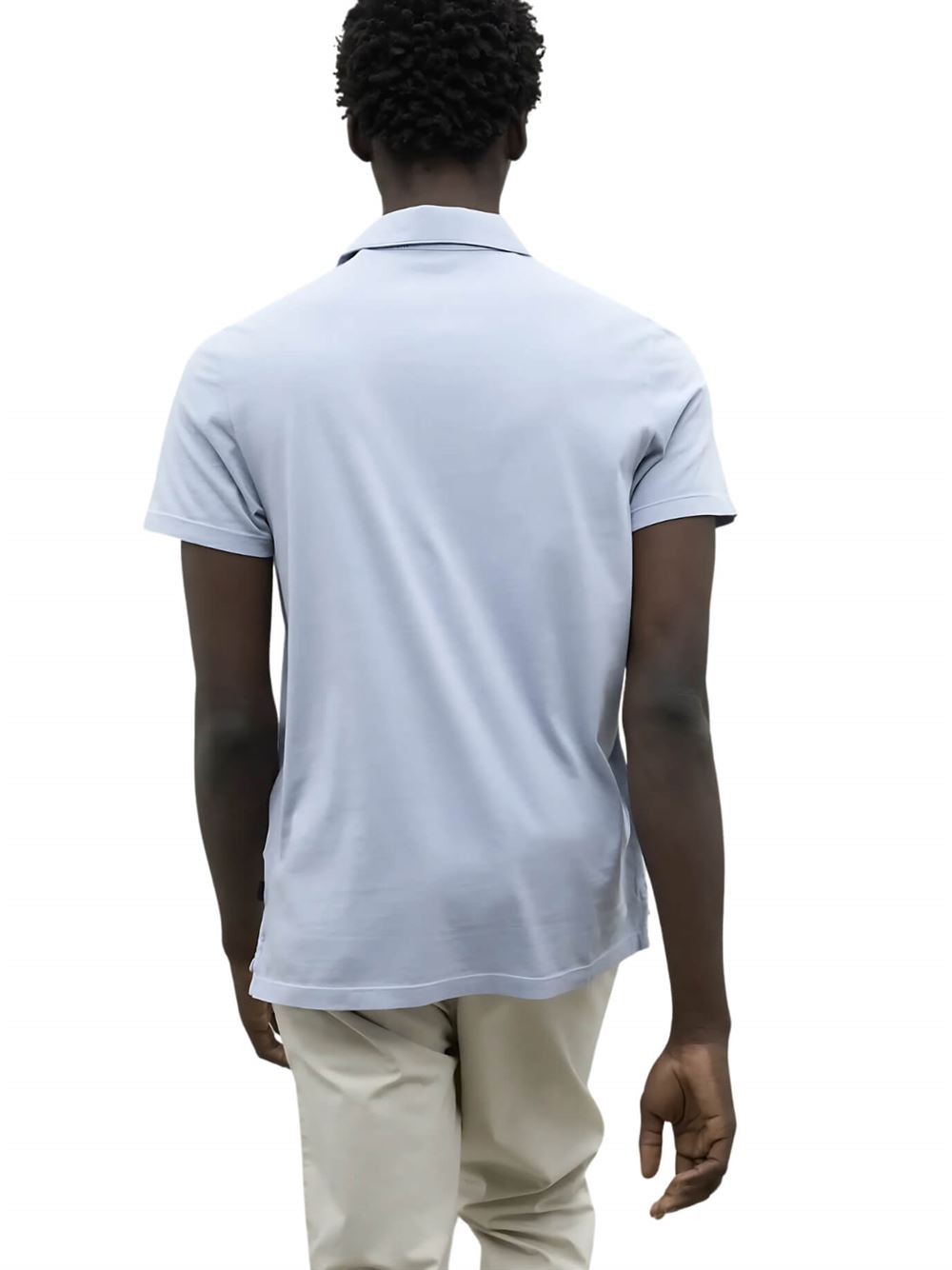 Ecoalf Polo Theo Blu Polvere Retro