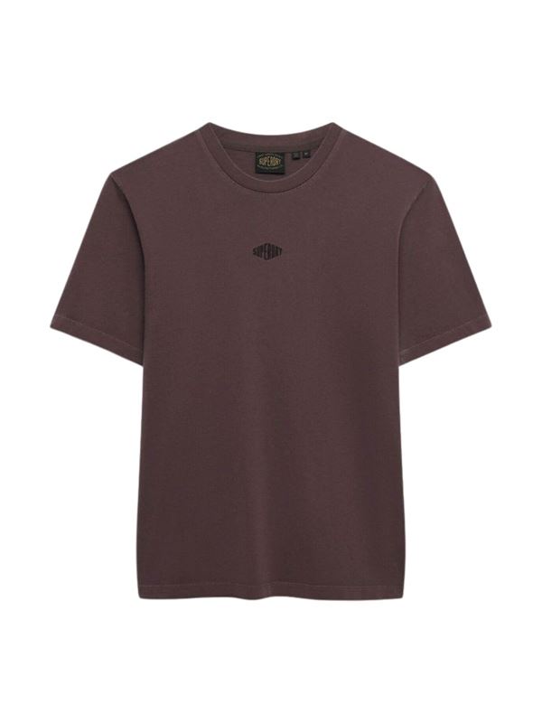 Superdry T-shirt Micro Logo Grigio Ardesia Scuro