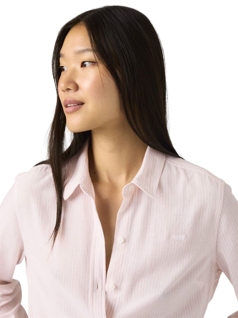 Levi's Camicia Classica Donna Rosa Dettaglio