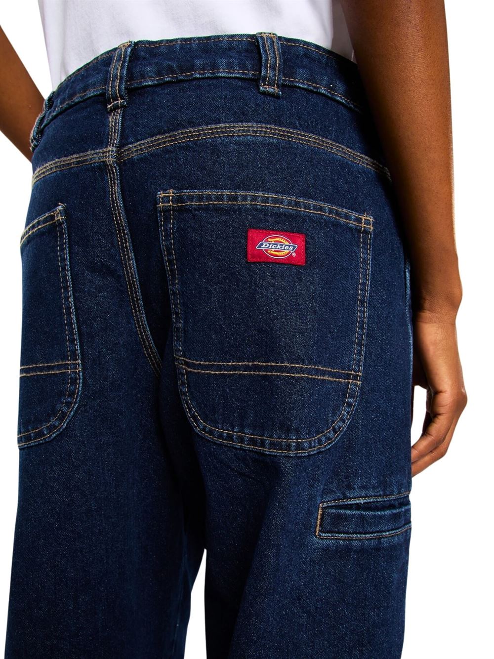 Dickies Jeans 957 Loose Tapered Blu Indigo Dettaglio