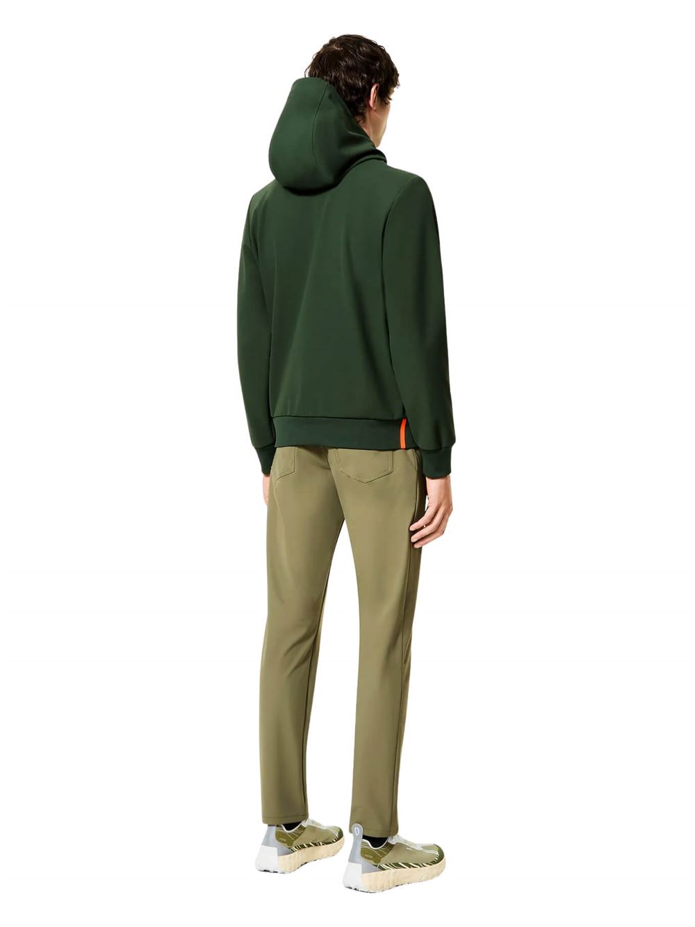 RRD Giacca Surflex Winter Thermo Hood Zip Jkt Verde Militare Retro