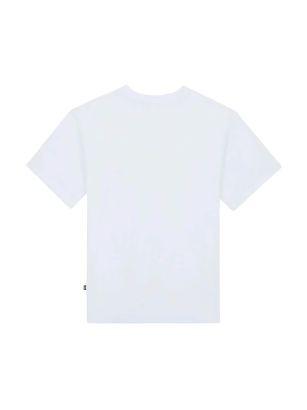 Dickies T-shirt Luray Pocket Tee Bianco Dettaglio Retro