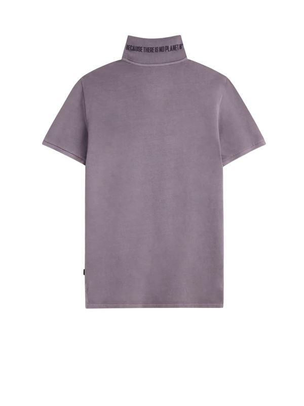 Ecoalf Tedan Polo Dusty Mauve Back