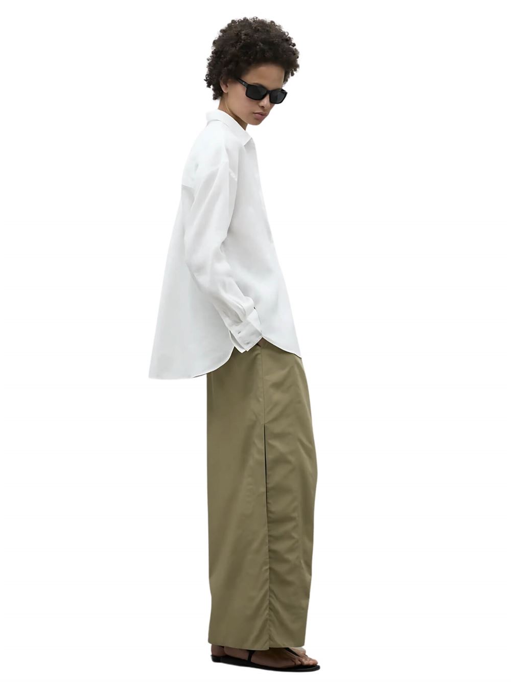 Ecoalf Daria Shirt White Lateral