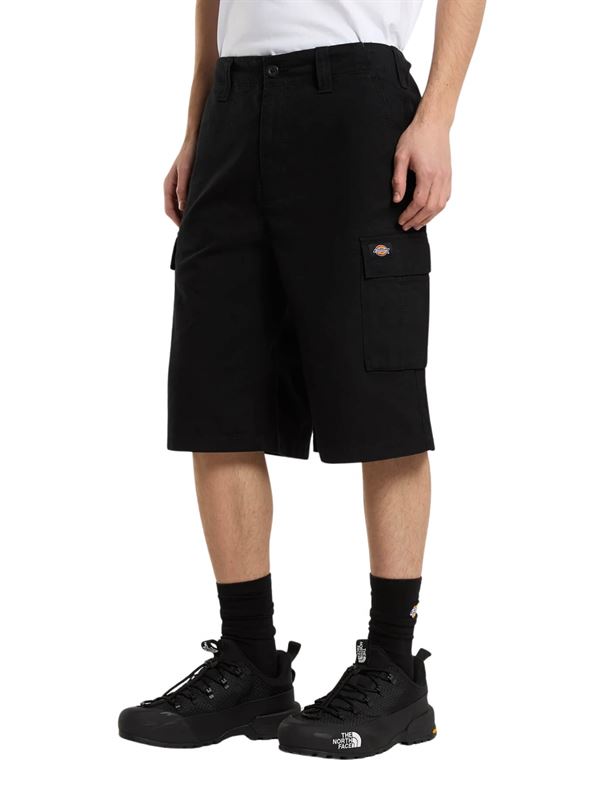 Dickies Shorts Eagle Bend Nero Lato