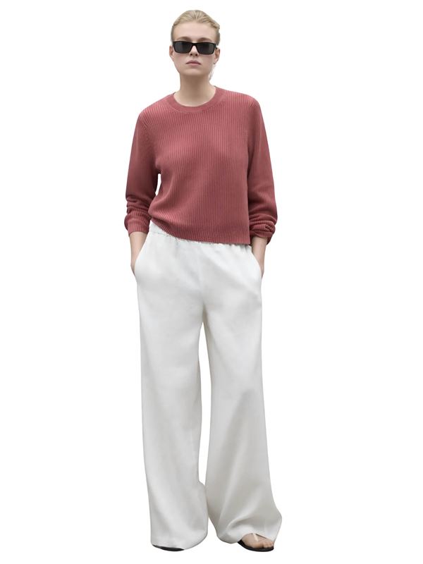 Ecoalf Maglia Inga Rosso Frontale Intera
