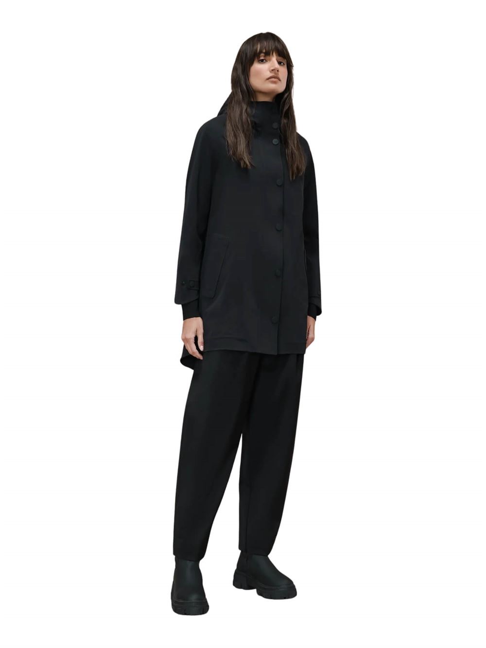 RRD Egg Thermo Parka Wom Jkt Black Frontal