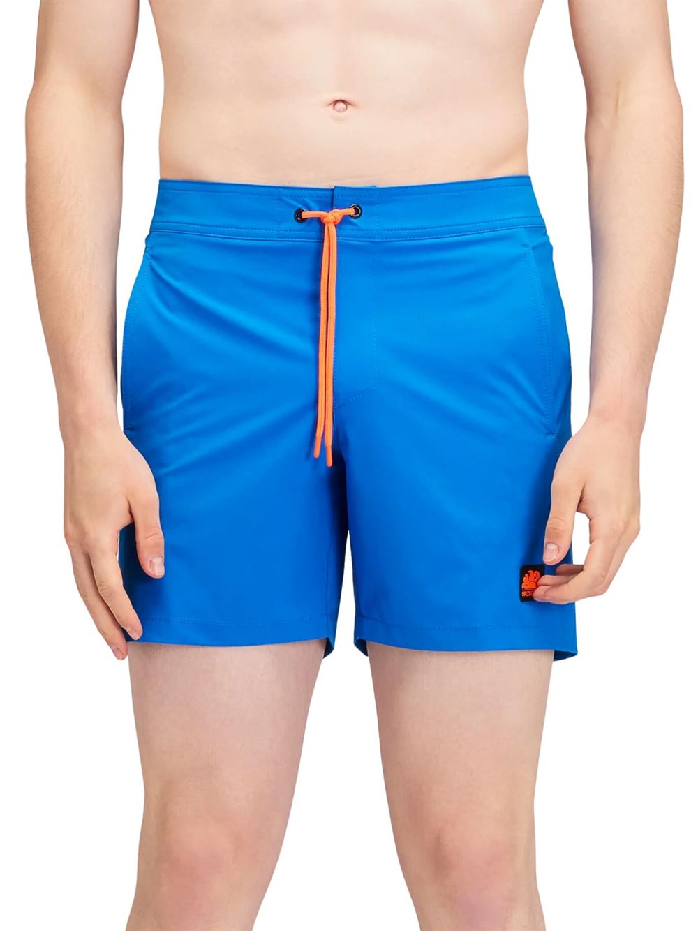 Sundek Costume Medio Stretch Blu Navy Frontale