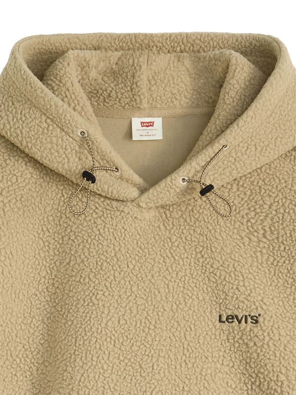 Levi's Felpa Cozy Up Hoodie Fungo Dettaglio