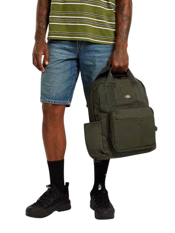 Dickies Zaino Lisbon Verde Oliva Frontale