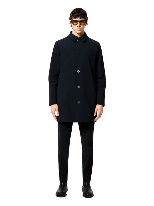 RRD Giacca Surflex Winter Thermo Coat Jkt Blu Nero Frontale Intera