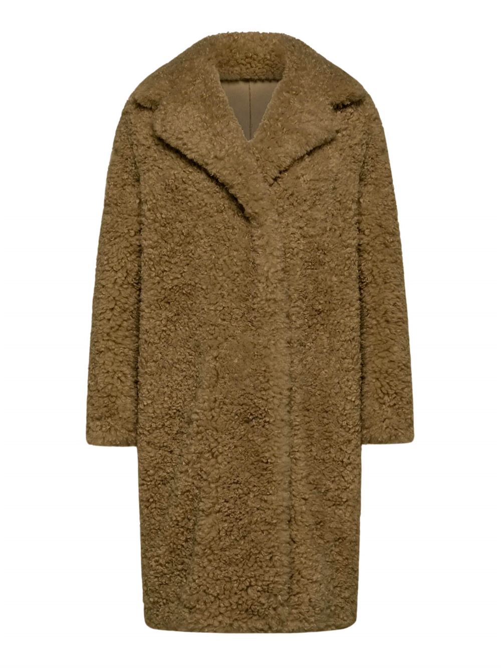 RRD Lamb Coat Wom Jkt Taupe