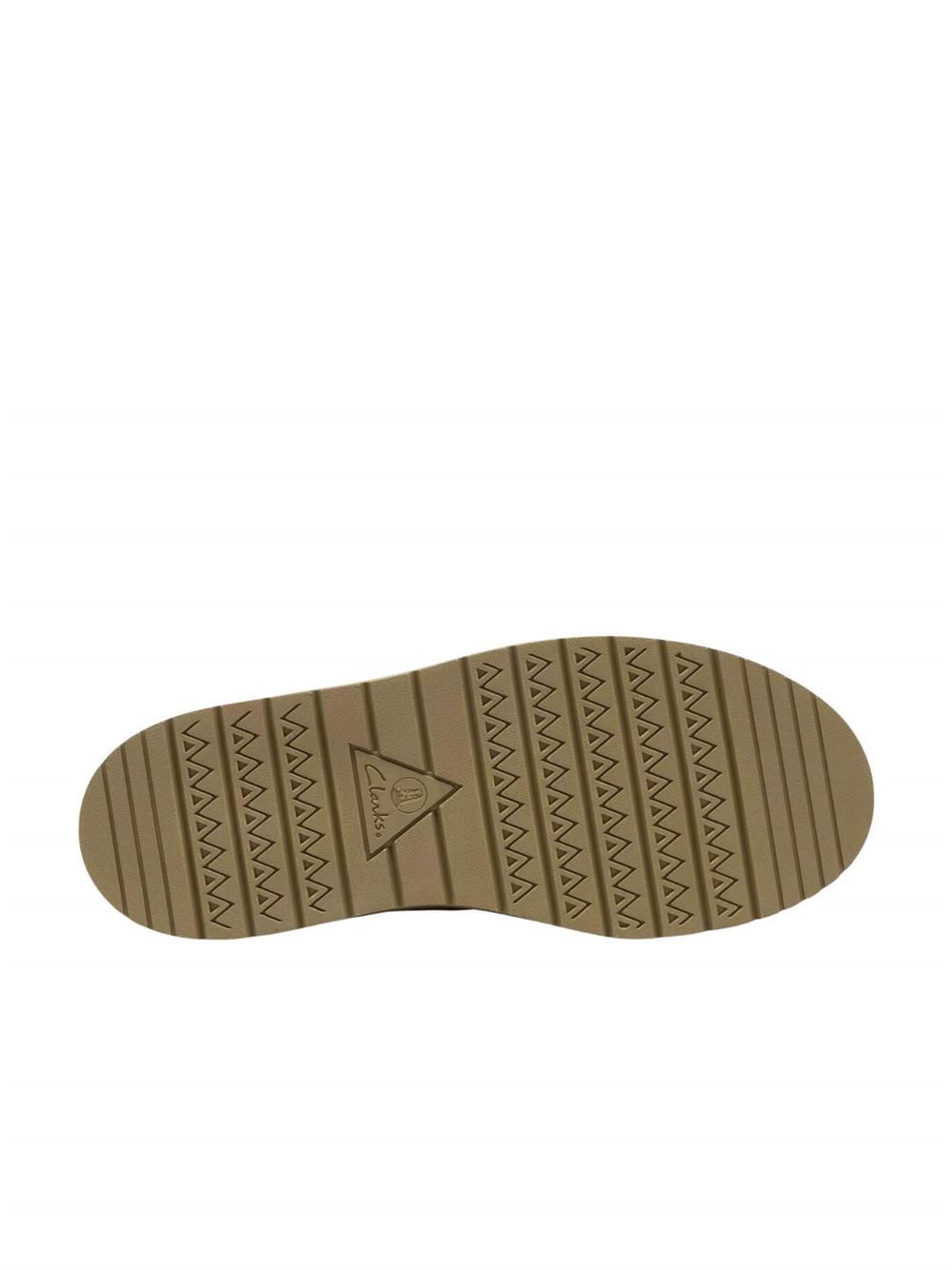 Clarks Scarpe Polden Moc Dark Sand Sole