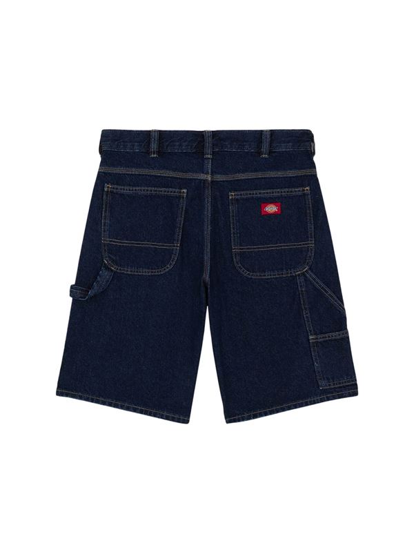 Dickies Shorts Carpenter 993 11-Inch in Denim Indigo Scuro Dettaglio Retro