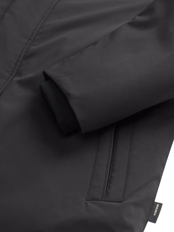 Woolrich Stretch Jacket Black Pocket