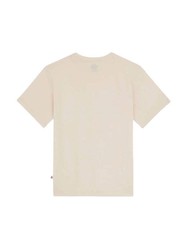 Dickies T-shirt Mapleton Lightweight Grigio Spuma Dettaglio Retro