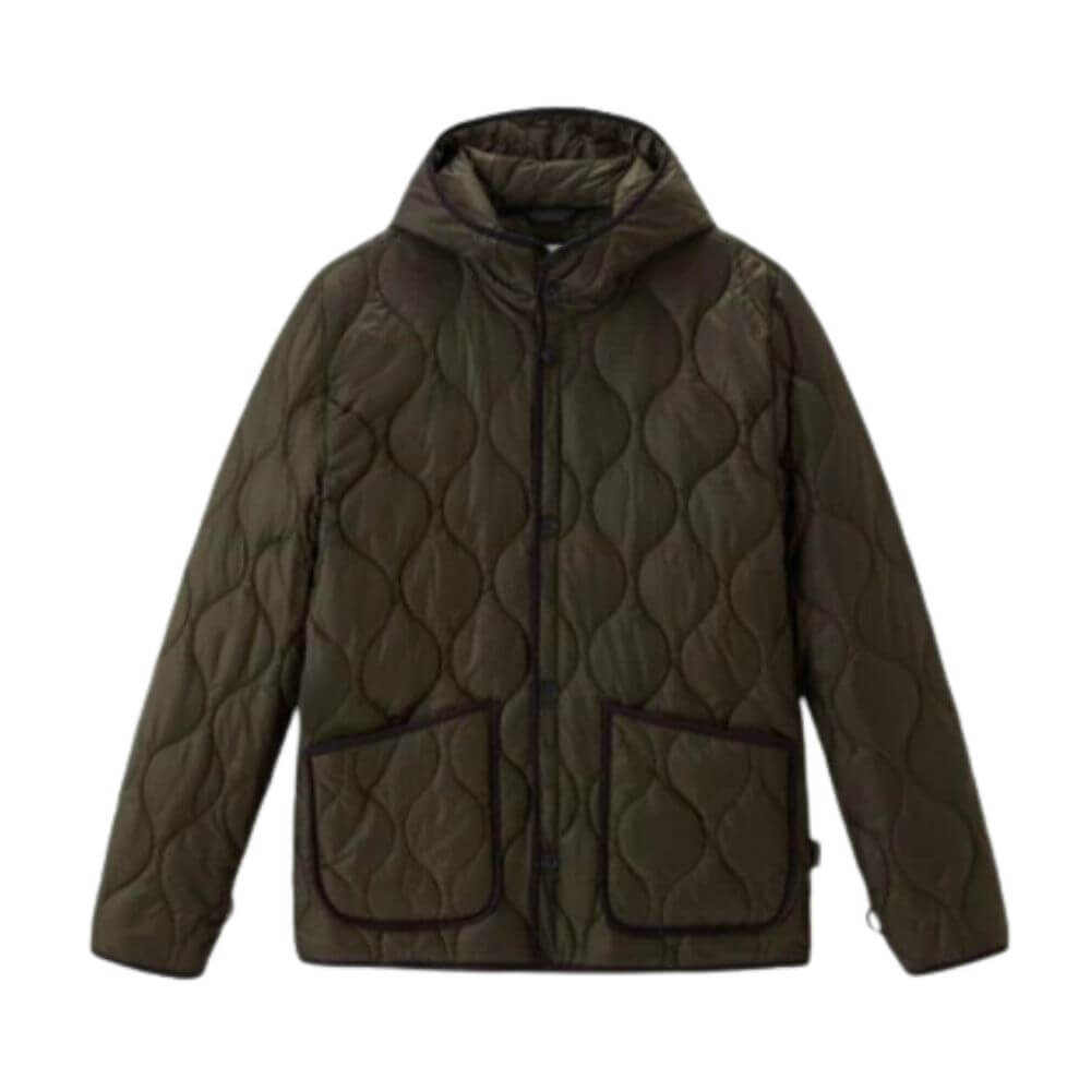 Woolrich Cappotto Stretch 3 in 1 con giacca trapuntata removibile black S giacca removibile