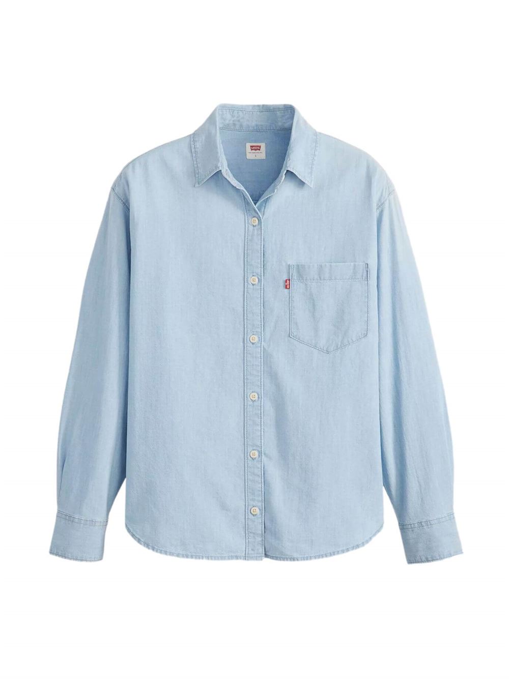 Levi's Harlie Boyfriend Shirt Where Is She Blue