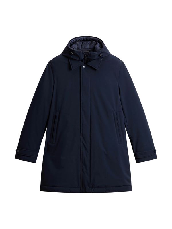 Woolrich Stretch 2 in 1 Carcoat Melton Blue