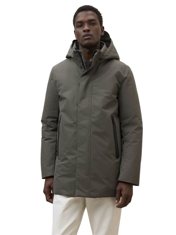 Ecoalf Giacca Parko Verde Frontale