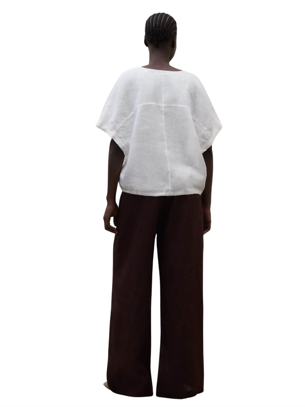 Ecoalf Camicia Dora Bianco Retro