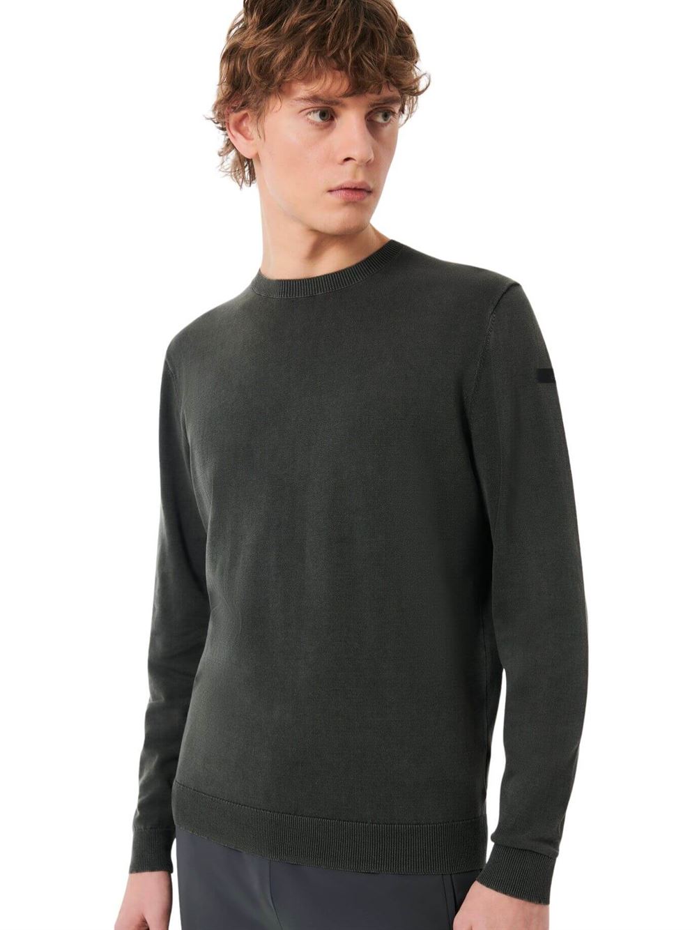 RRD Techno Wash Round 16 Knit Forest Green Front