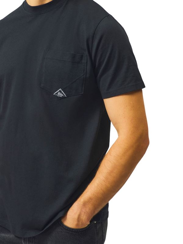 Roy Roger's Pocket Jersey T-shirt Black Detail
