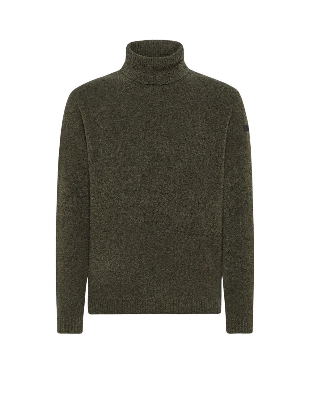 RRD Bouclè Turtleneck Knit Military Green
