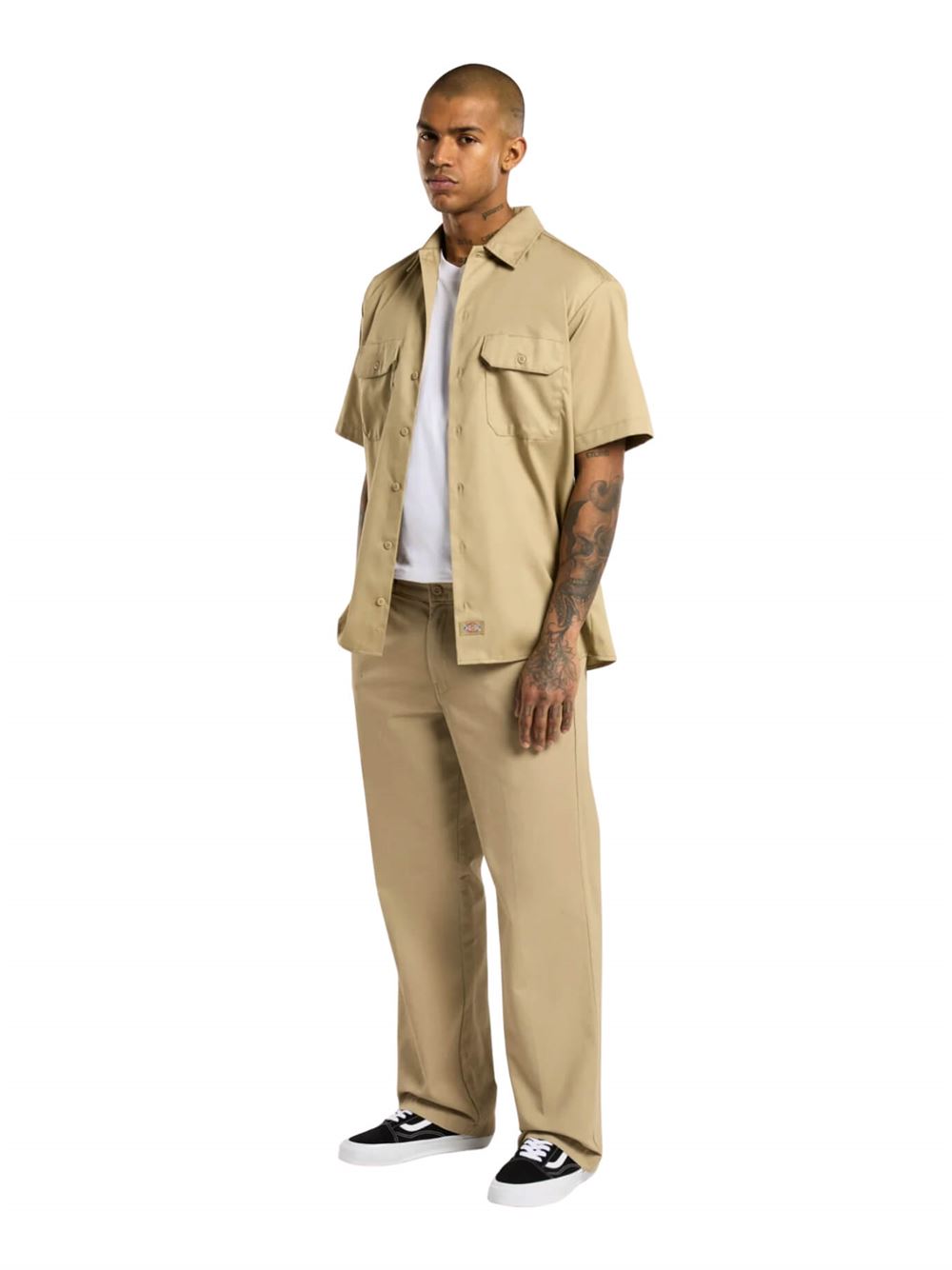 Dickies Pantaloni 247 Regular Work Sabbia Frontale Intera