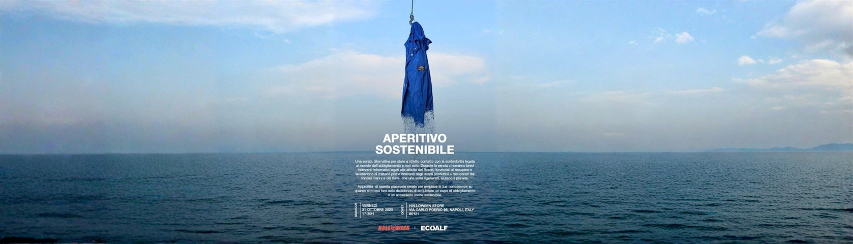 Aperitivo sostenibile Ecoalf: moda e impegno ambientale