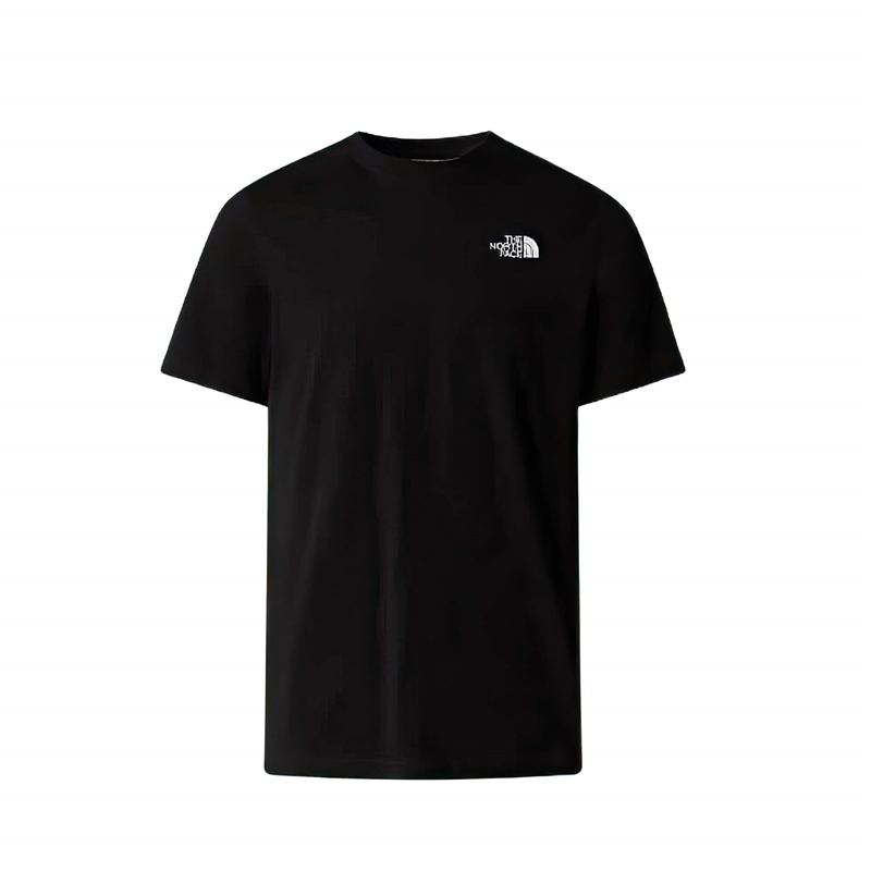 The-North-Face-Mountain-Outline-tee-shirt-uomo-black-frontale