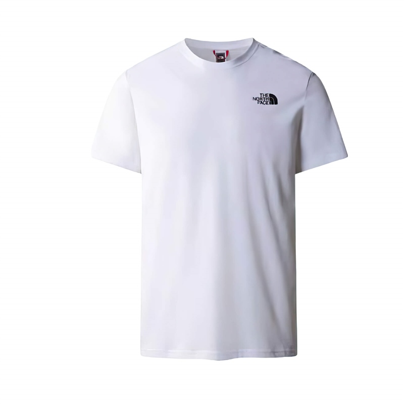 The-North-Face-Mountain-Outline-tee-shirt-uomo-white-frontale