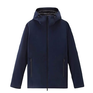 Woolrich-Giacca-Piumino-Pacific-Soft-Shell-Jacket-blue-frontale