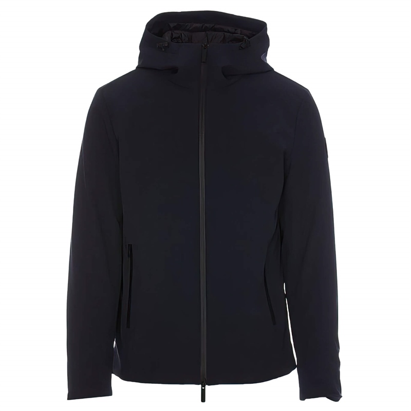 Woolrich-Giacca-Piumino-Pacific-Soft-Shell-Jacket-nero-frontale