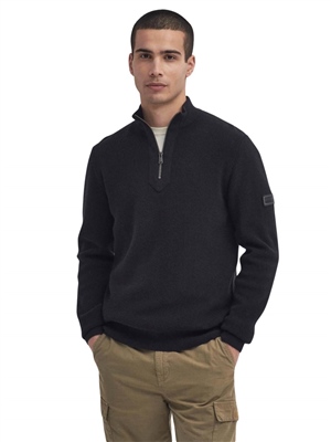 Barbour International Maglione Crawley Zip Corta