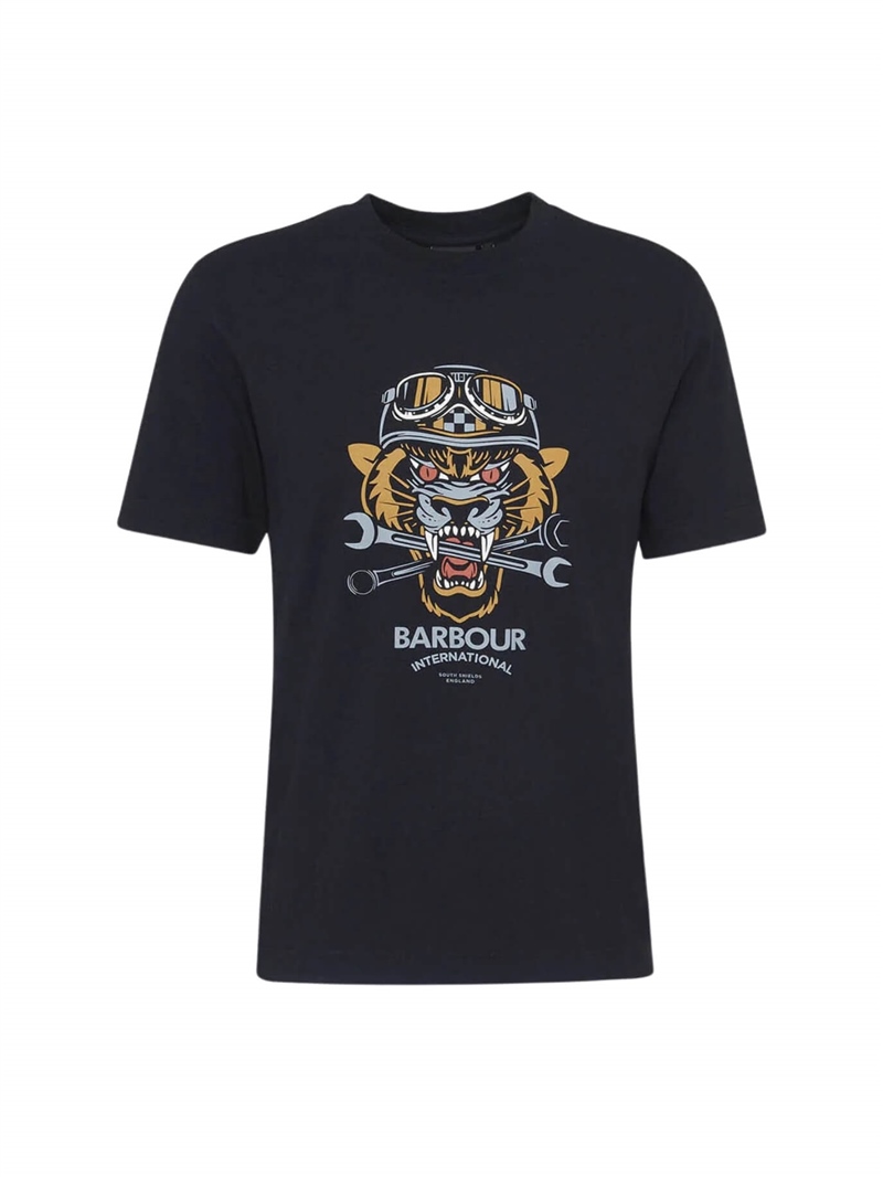 Barbour-International-T-shirt-Carlisle-Nero