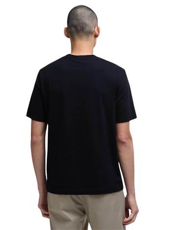 Barbour-International-T-shirt-Stonebridge-Nero-Retro