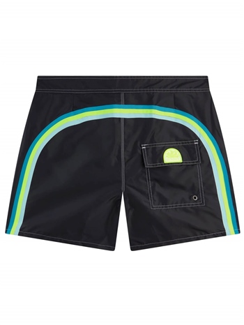 Sundek-Costume-da-Bagno-Corto-Iconic-Taffeta-Nero