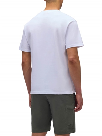 Sundek-T-shirt-Go-With-The-Flow-Bianco-Retro
