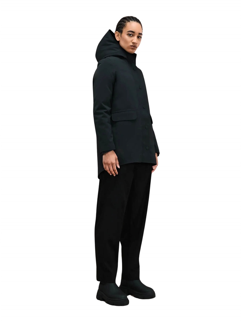 RRD-Giacca-Color-Detachable-Parka-Wom-Jkt-Nero-Frontale-Intera