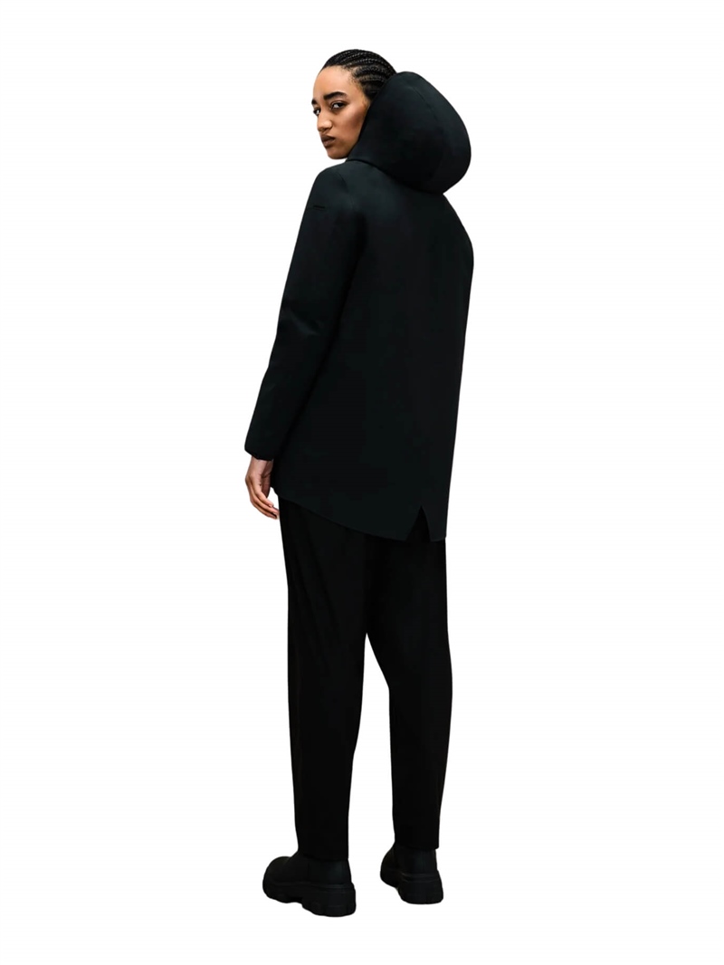 RRD-Giacca-Color-Detachable-Parka-Wom-Jkt-Nero-Retro