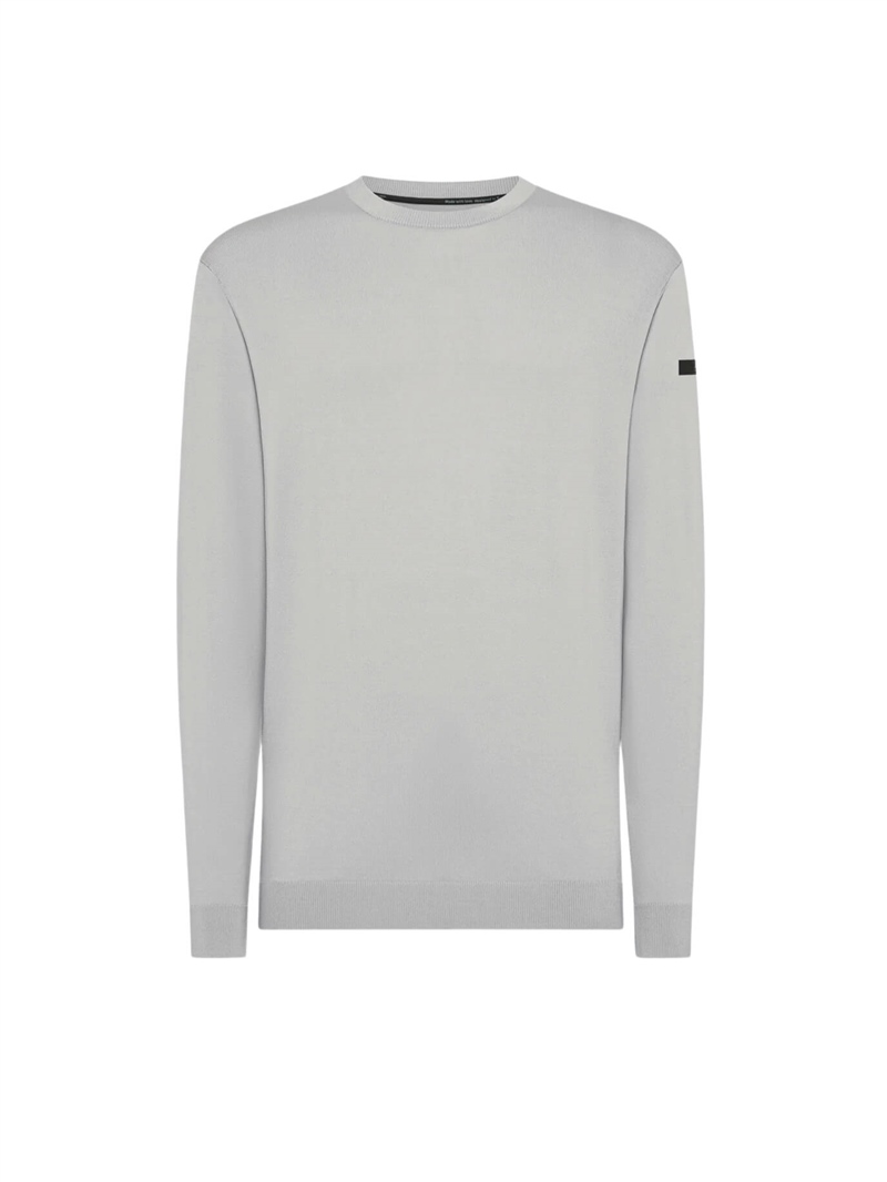 RRD-Maglia-Maxell-Round-Knit-Grigio-Chiaro