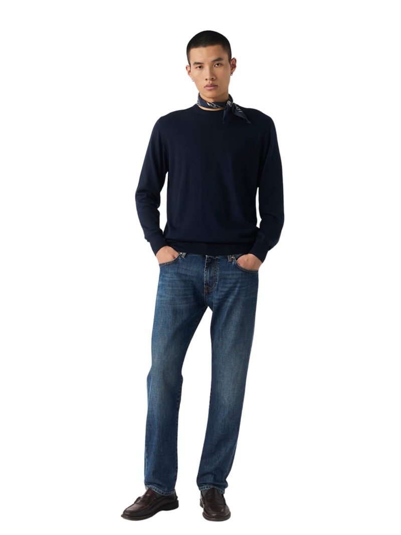 Roy-Rogers-Jeans-527-Enduro-Blu-Denim-Frontale-Intera
