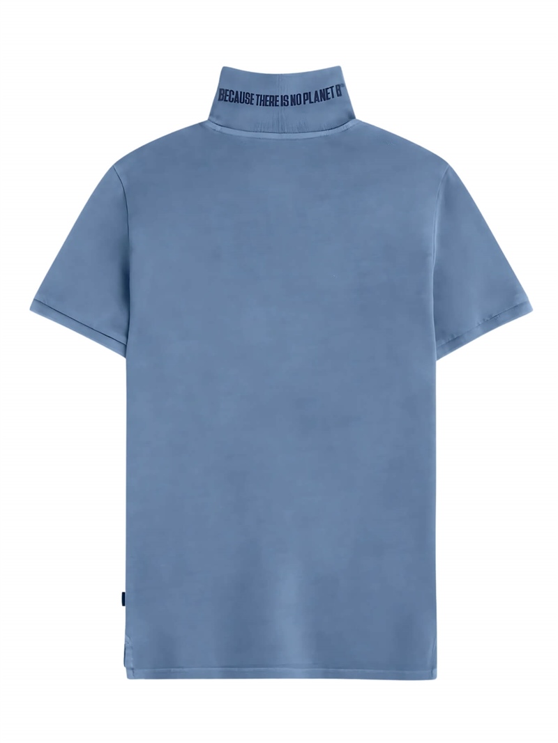 Ecoalf-Polo-Tedan-Indigo-Chiaro-Posteriore
