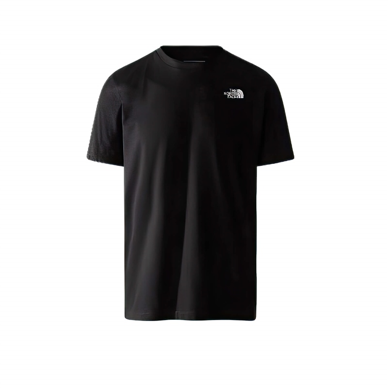 The-North-Face-Foundation-Graphic-Tee-shirt-uomo-black-frontale
