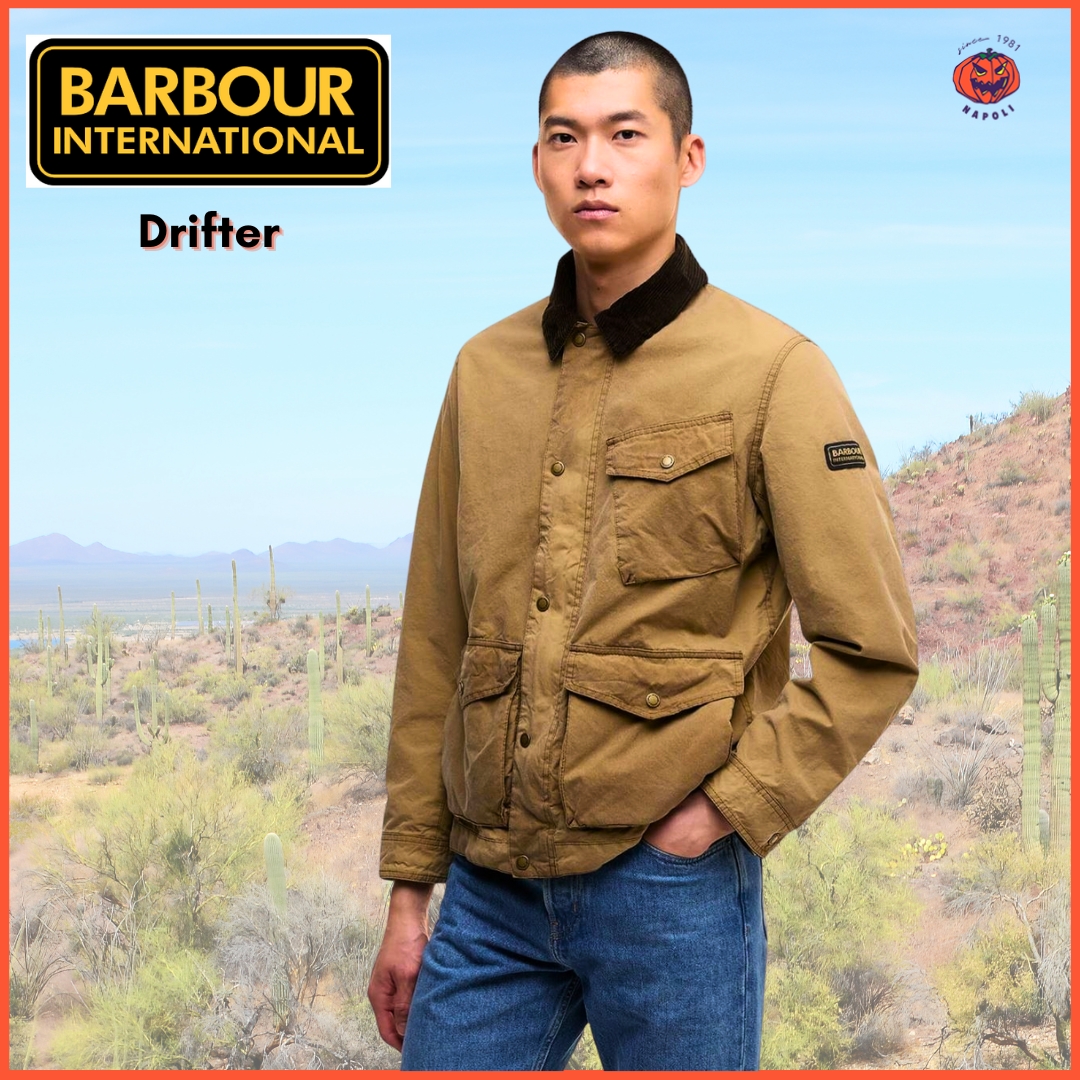 Barbour International Giacca Cerata Drifter